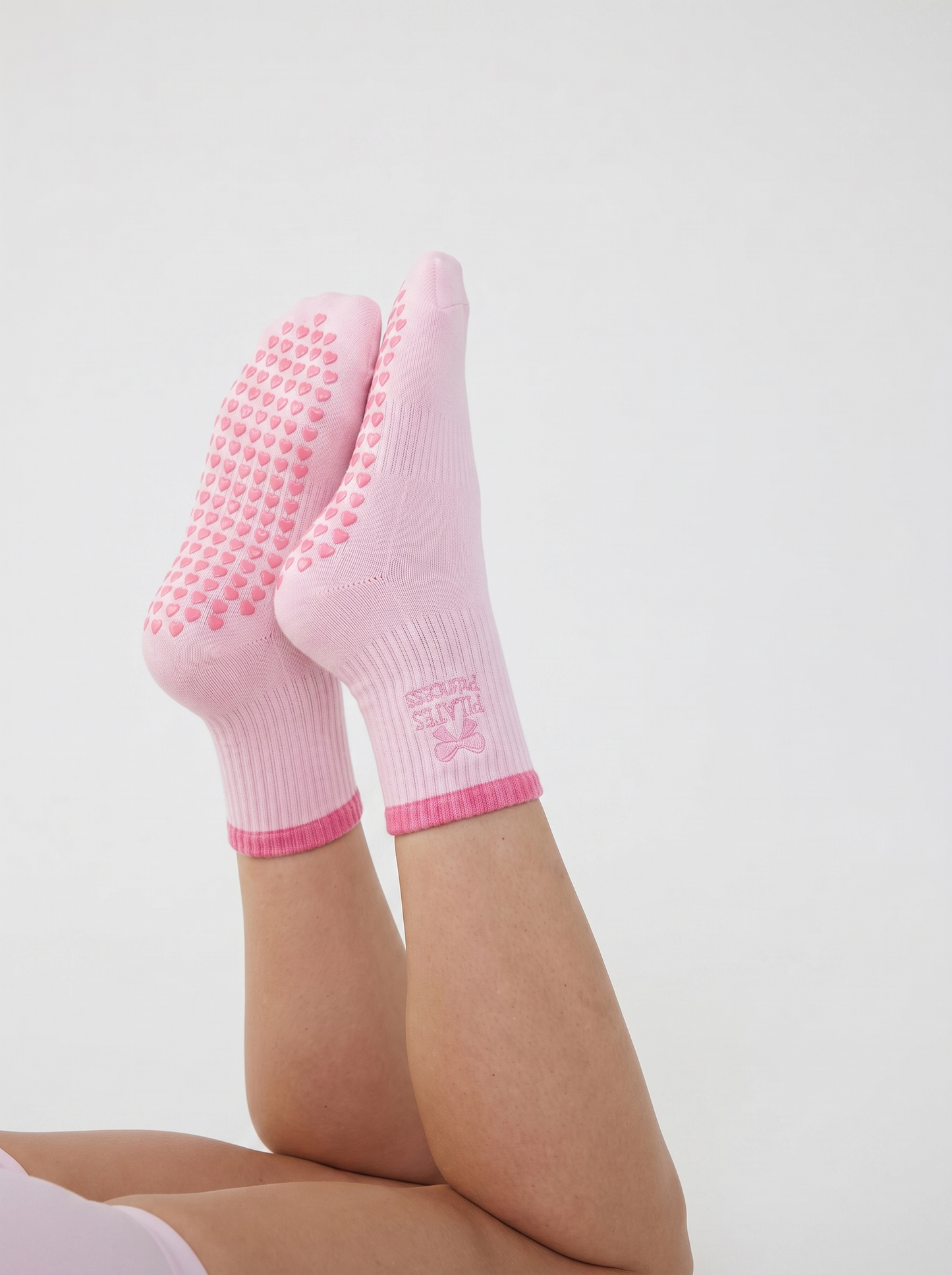 Pilates Princess Grip Sock - Pink