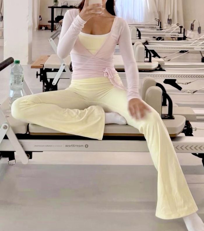 Peri Ballet Wrap Top - Pink