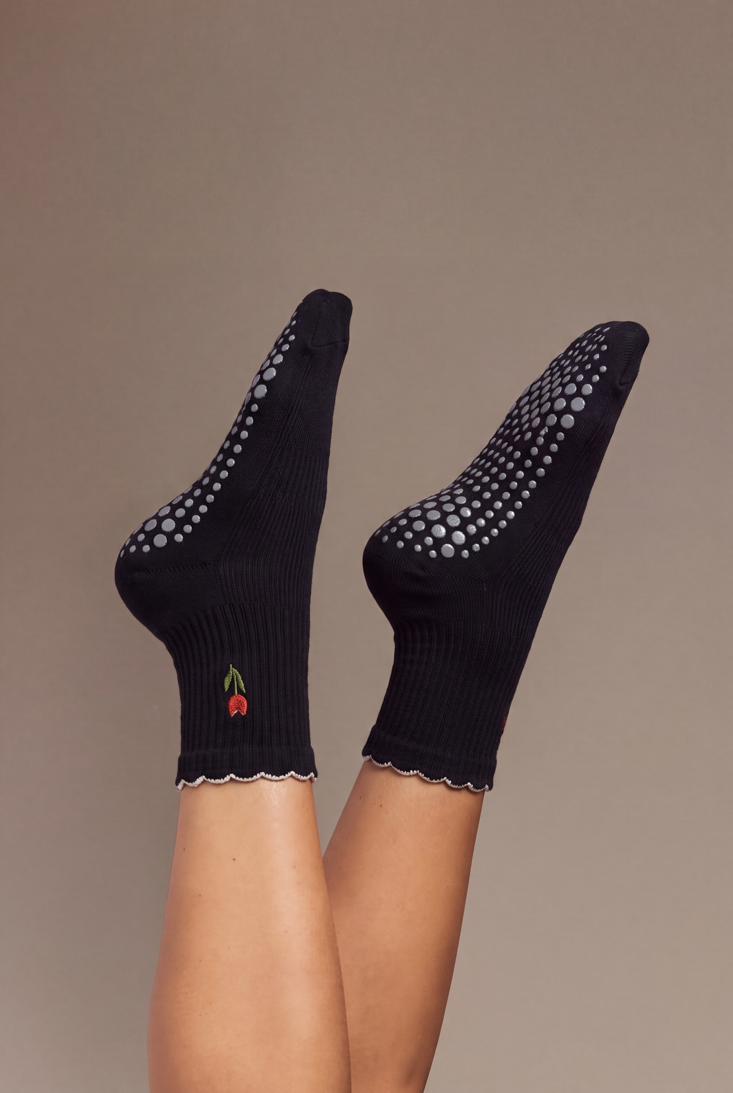Tulip Grip Sock - Black