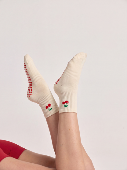 Cherry Grip Socks