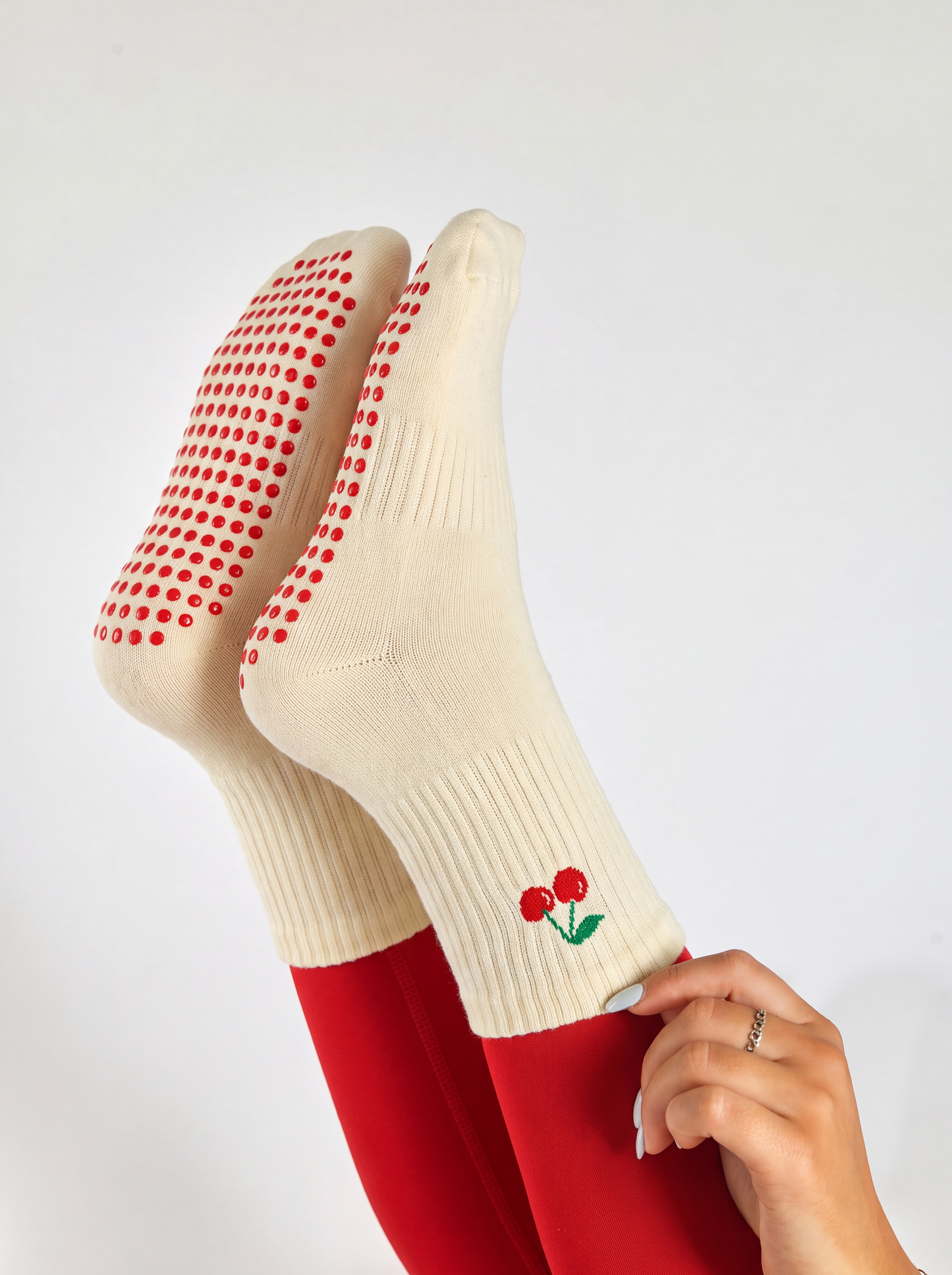Cherry Grip Socks