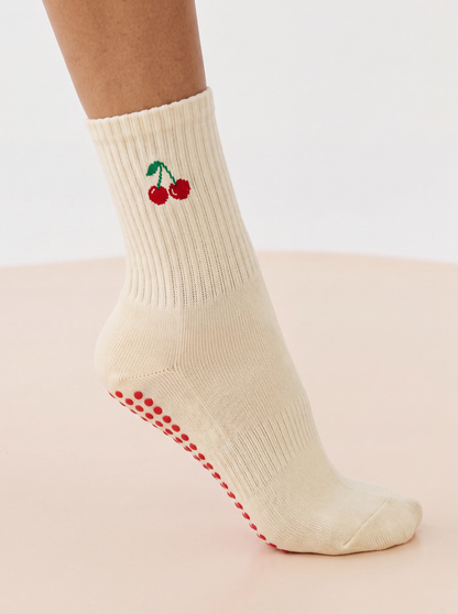 Cherry Grip Socks